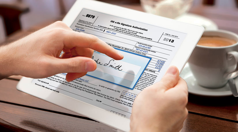 Electronic Document Signing for Individual Taxpayers